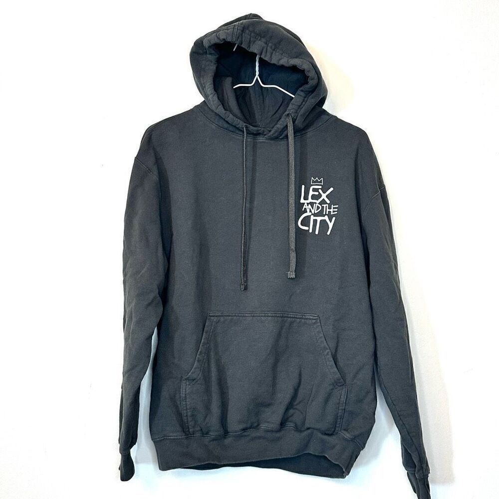 Tultex 320 Lex And The City Gray Hoodie Size Medium